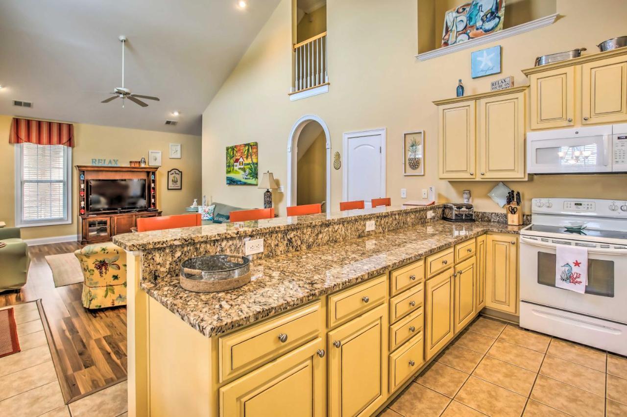 Bermuda Bay Home - Gated Oceanfront Community شاطئ ميرتل المظهر الخارجي الصورة
