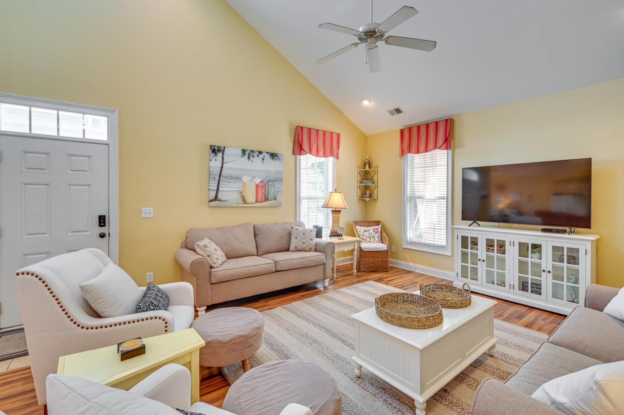 Bermuda Bay Home - Gated Oceanfront Community شاطئ ميرتل المظهر الخارجي الصورة