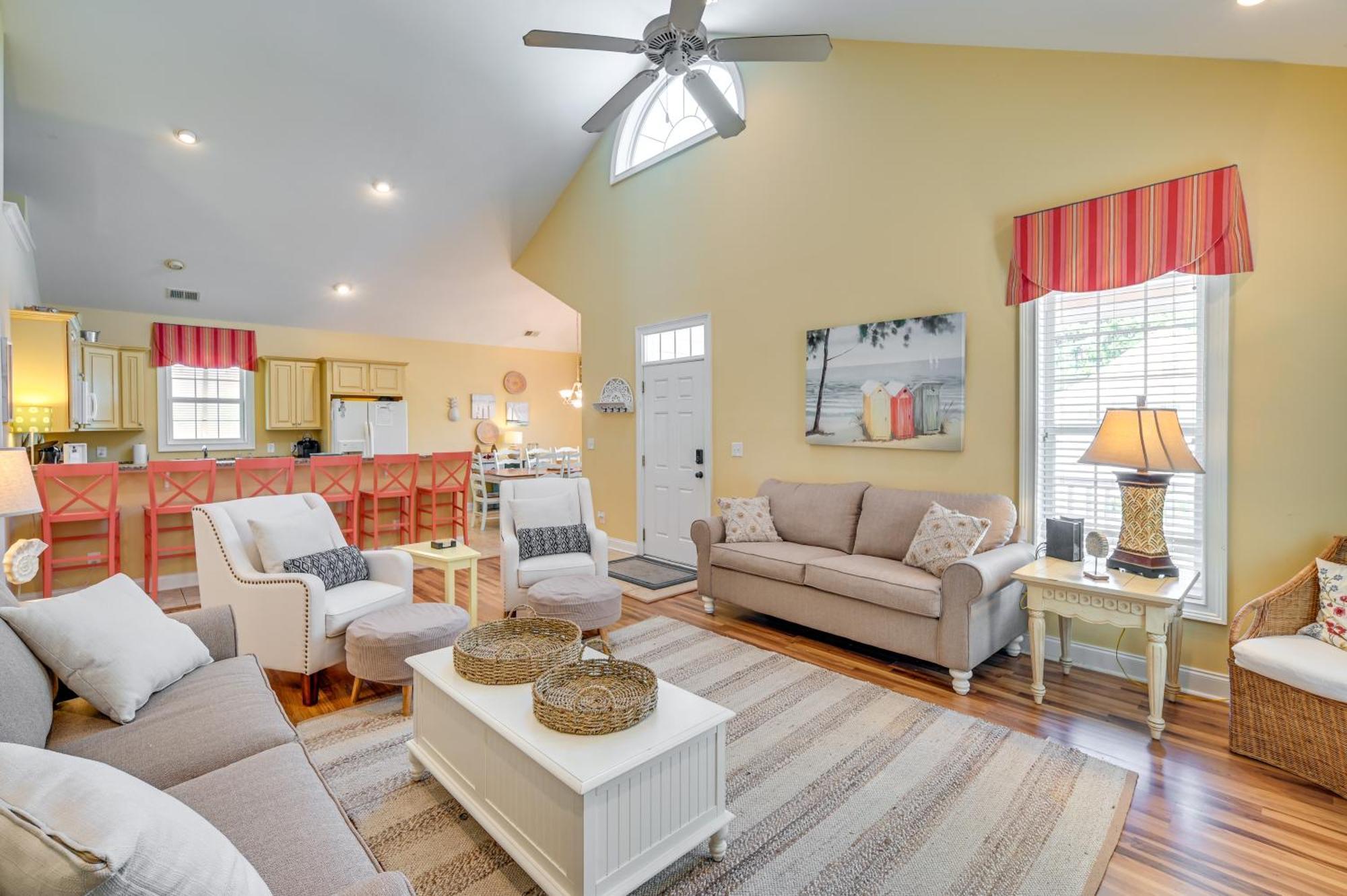 Bermuda Bay Home - Gated Oceanfront Community شاطئ ميرتل المظهر الخارجي الصورة